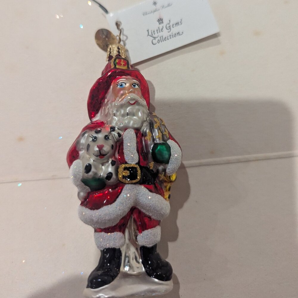 Christopher Radko Little Gem Dalmatian Rescue